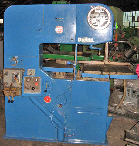 36" DoAll ... VERTICAL BANDSAW